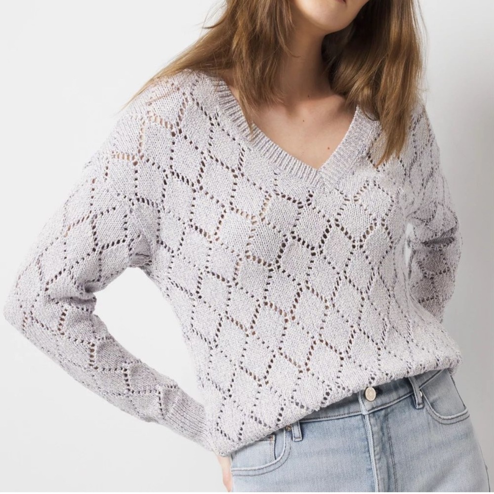 Elegant Gray with hints of Women's Sweater